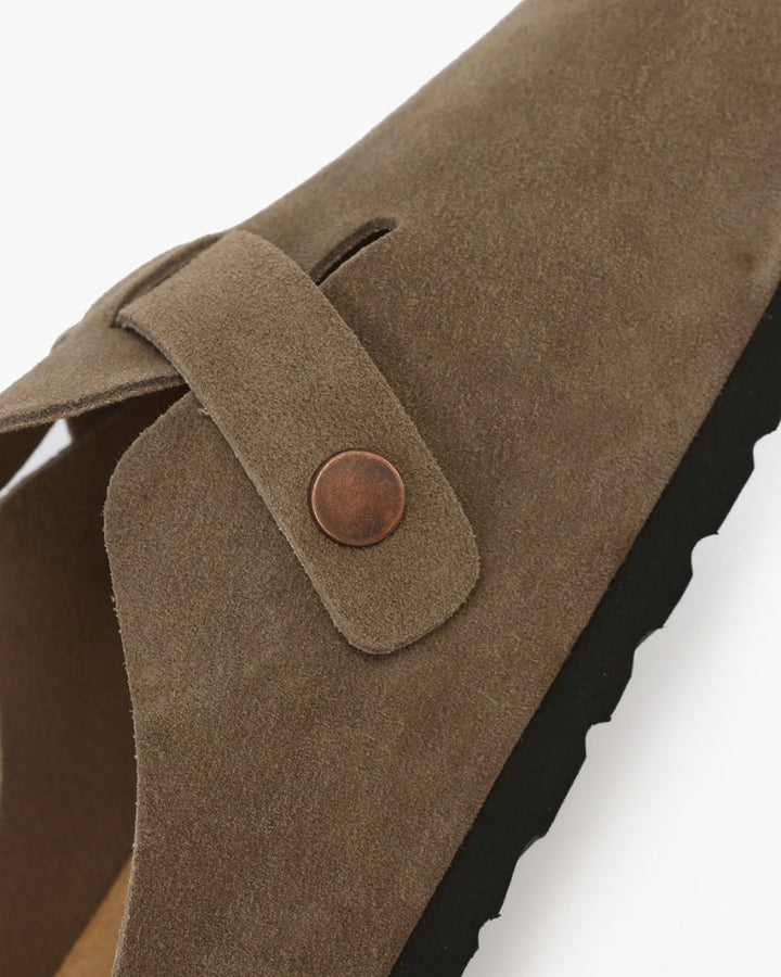 Old Money Suede Clogs - Old Money