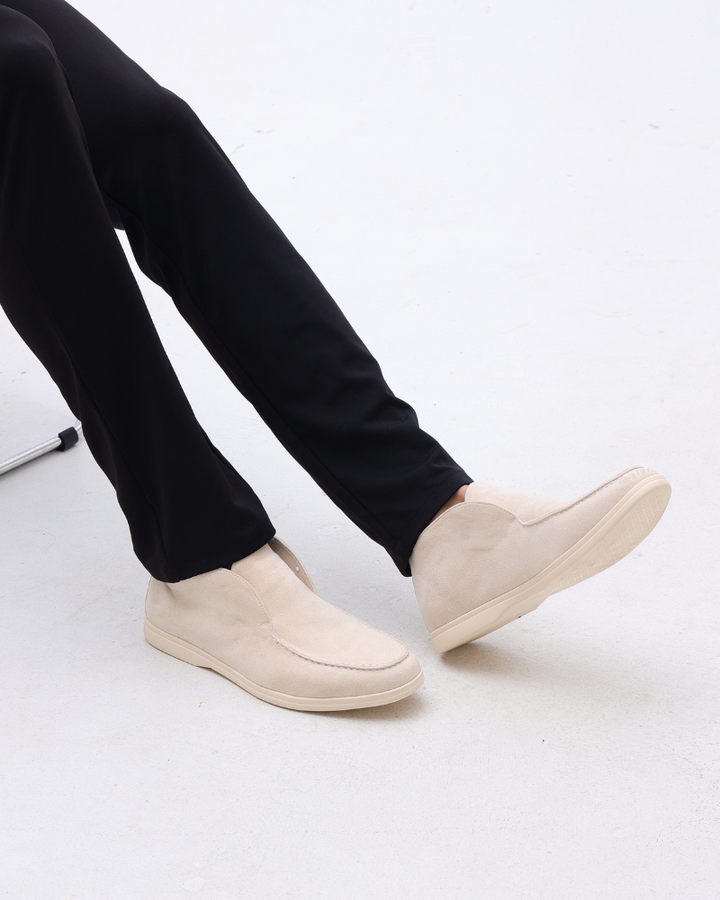 Old Money High Suede Loafers - Old Money