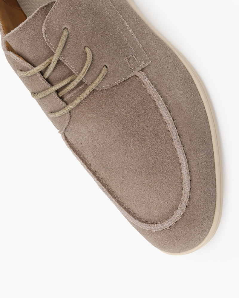 Premium Suede Lace Shoes - Old Money