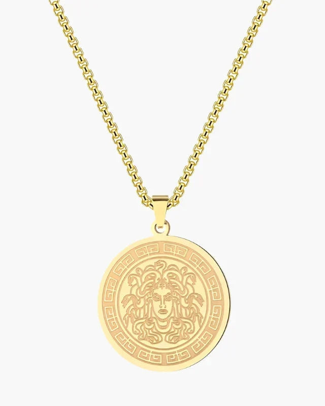 Medusa Long Chain (Gold &amp; Silver) - Old Money