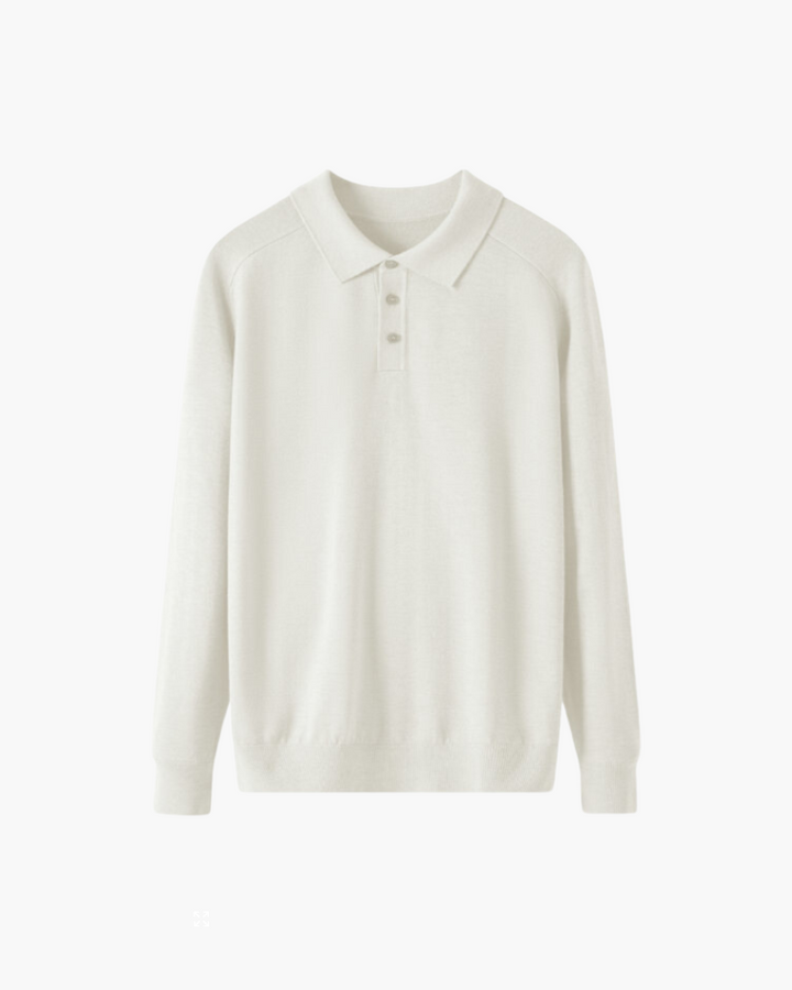 100% Premium Wool Polo - Old Money
