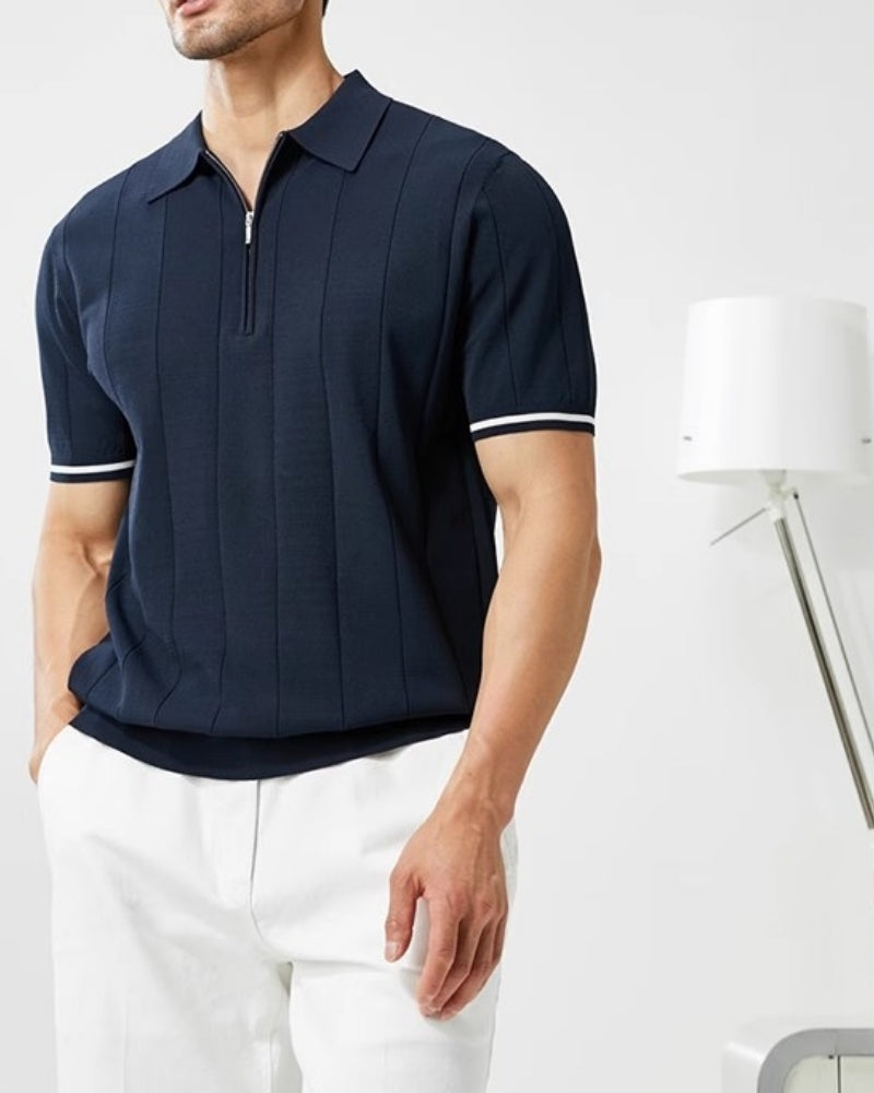 Signature Contrast Trim Polo - Old Money