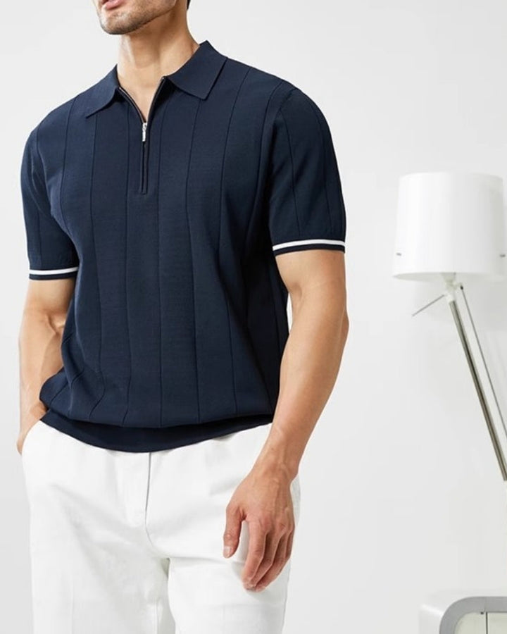 Signature Contrast Trim Polo - Old Money