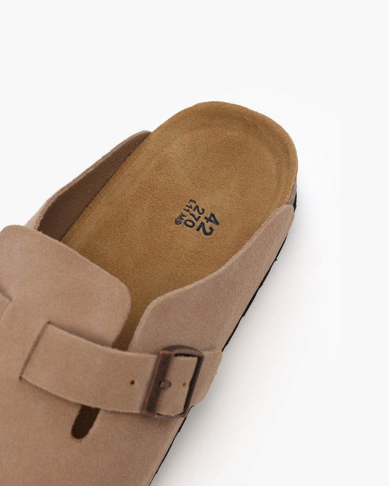Old Money Suede Clogs - Old Money