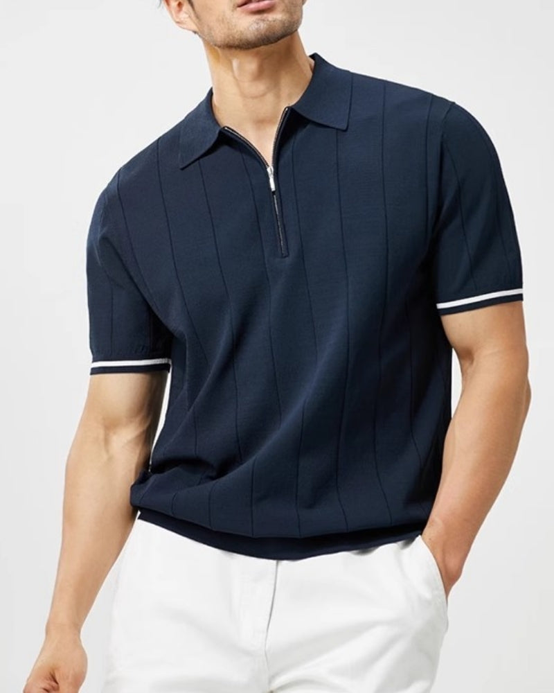 Signature Contrast Trim Polo - Old Money