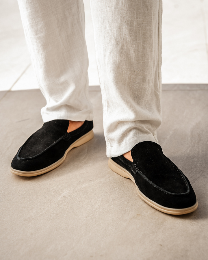 Old Money Premium Suede Loafers - Old Money
