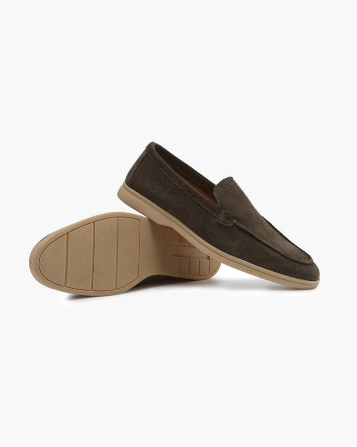 Old Money Premium Suede Loafers - Old Money