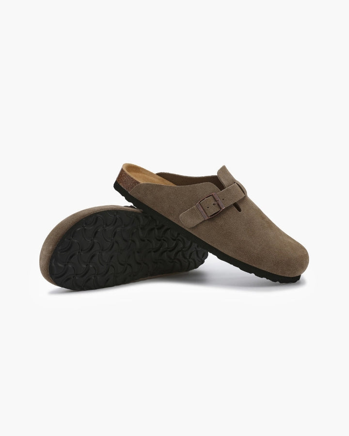 Old Money Suede Clogs - Old Money