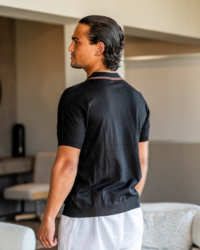 Ashford Knit Polo - Old Money