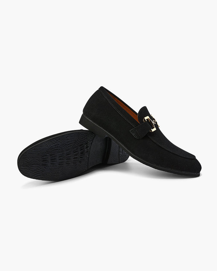 Luxury Suede Loafers - Old Money