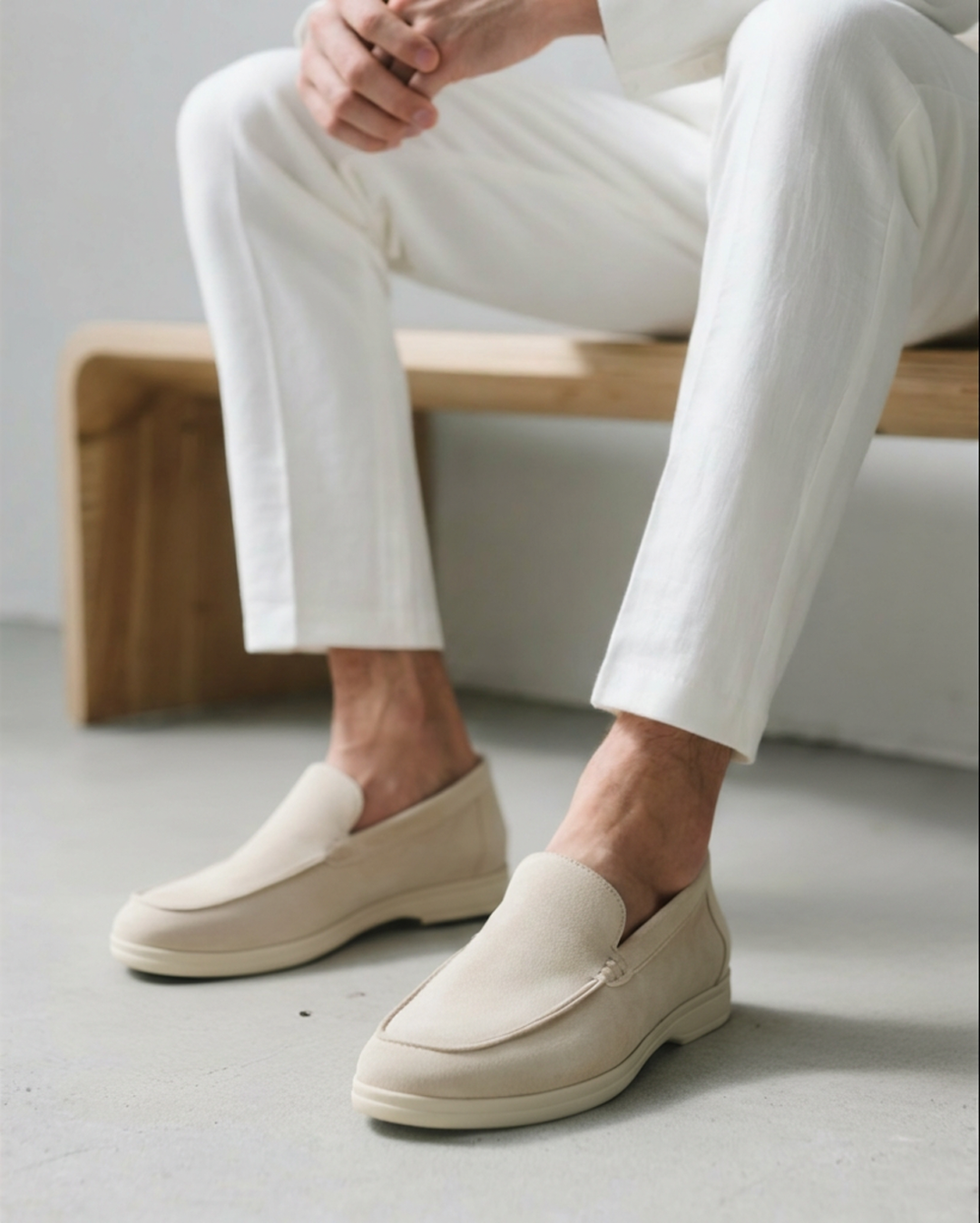 Old Money Suede Loafers - Old Money