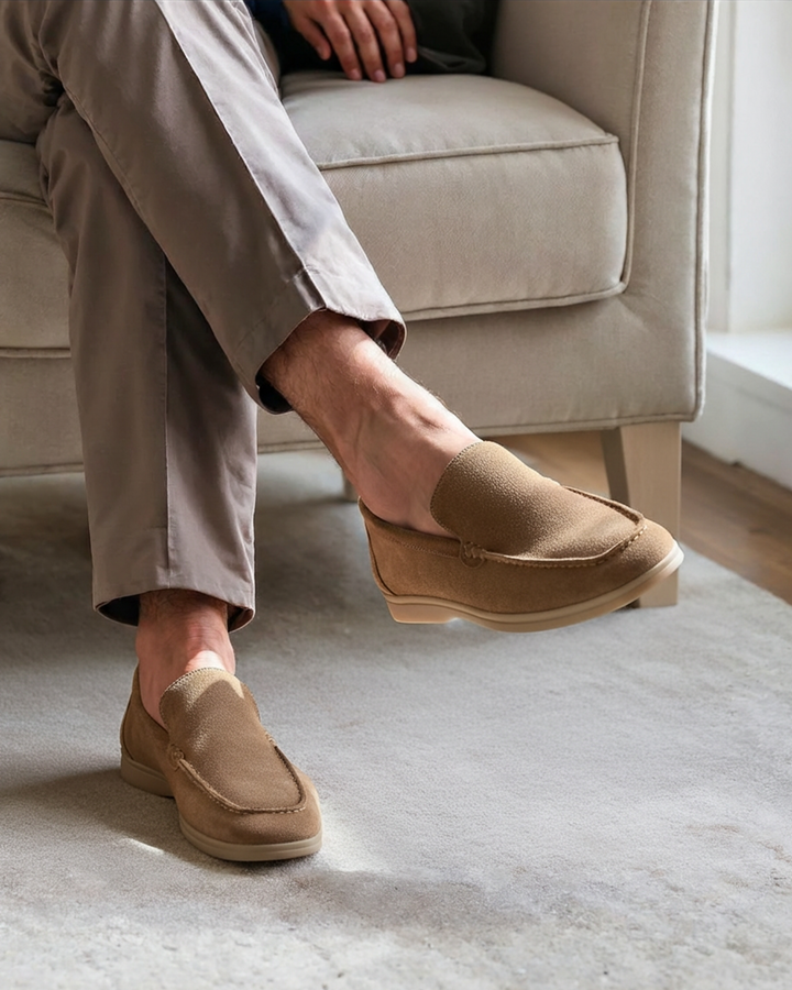 Old Money Premium Suede Loafers - Old Money