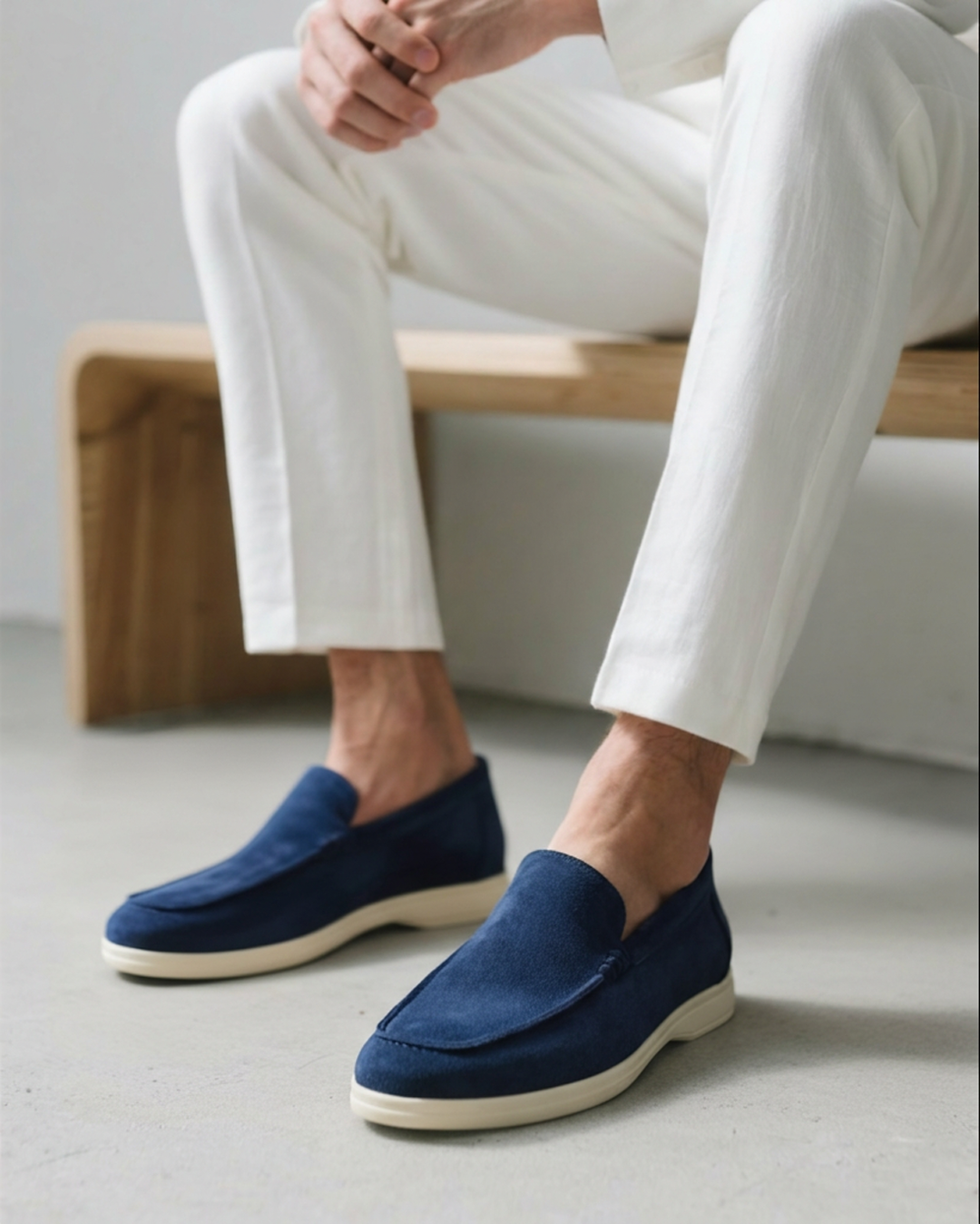 Old Money Suede Loafers - Old Money